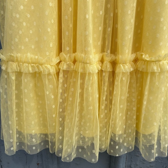 Jake’s Cocktail Yellow dress, size 38 (approx 6) - Picture 6 of 10